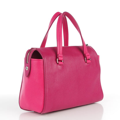 Miu Miu Goatskin Madras Tote Peonia Ametista 3 of 8