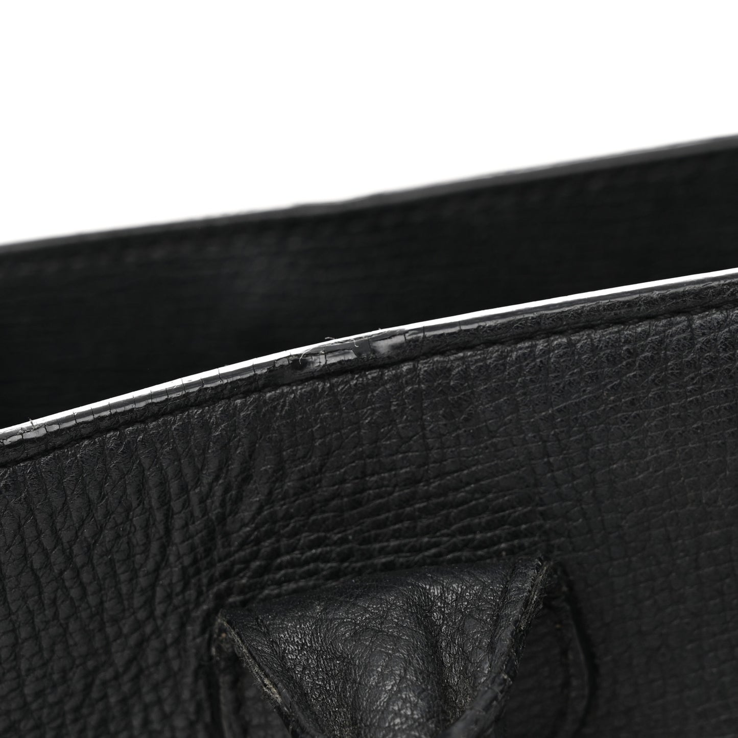 Derby Calfskin House Check Medium Banner Tote Black