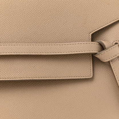 Celine Grained Calfskin Mini Belt Bag Light Taupe 8 of 12