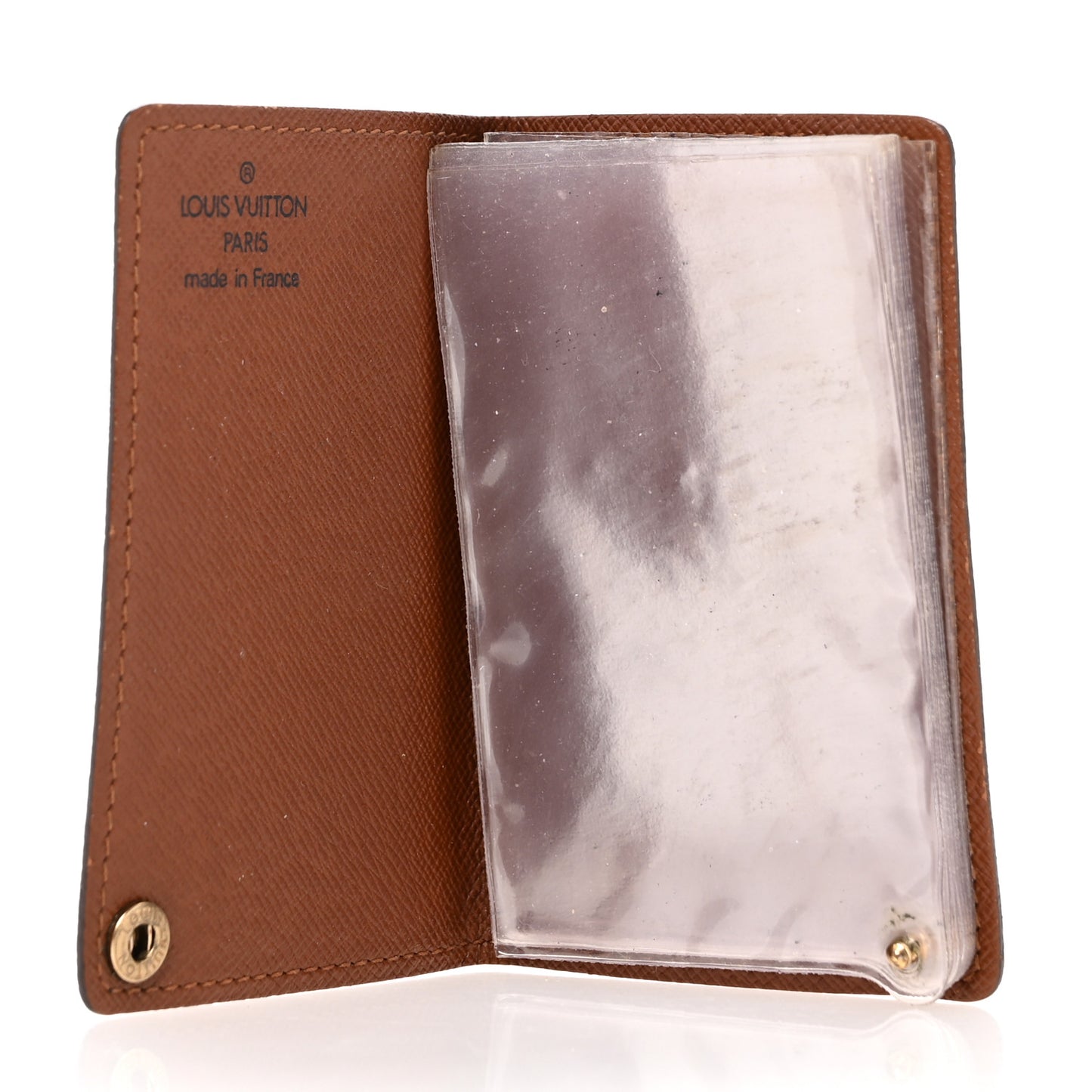 Monogram Credit Card Photo Holder