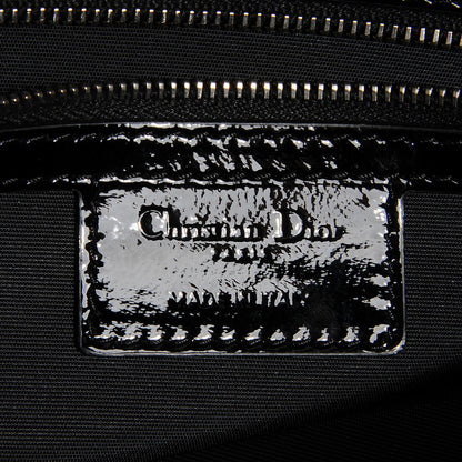 Christian Dior Patent Cannage New Lock Flap Black 7 of 9