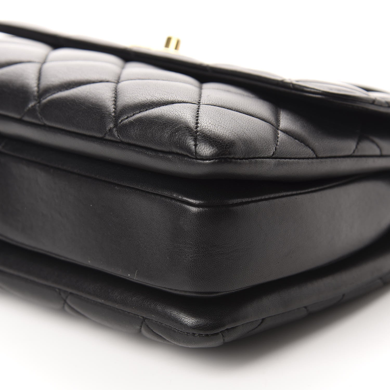Chanel Lambskin Quilted Small Trendy CC Dual Handle Flap Bag Black 7 of 13