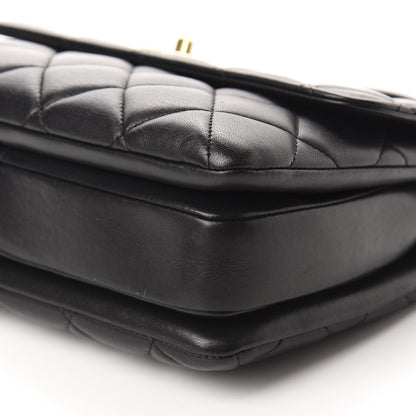 Chanel Lambskin Quilted Small Trendy CC Dual Handle Flap Bag Black 7 of 13