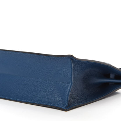 Hermes Evercolor Kelly Danse II Belt Bag Deep Bleu 7 of 13