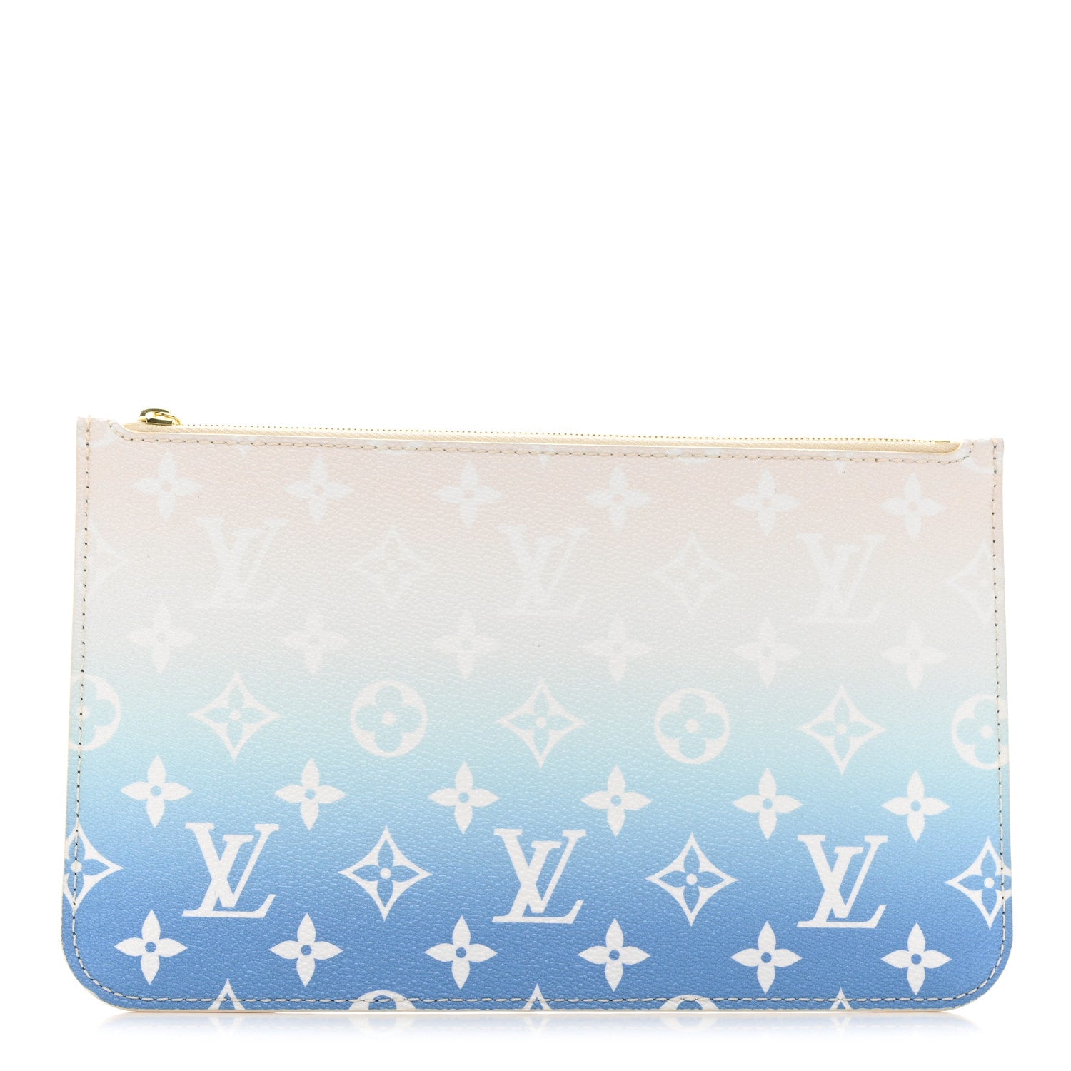 Louis Vuitton Monogram By The Pool Neverfull MM Pochette Blue 1 of 7