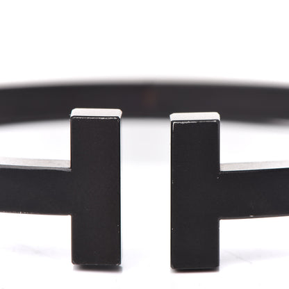 Tiffany Black-Coated Stainless Steel T Square Bracelet 5 of 8