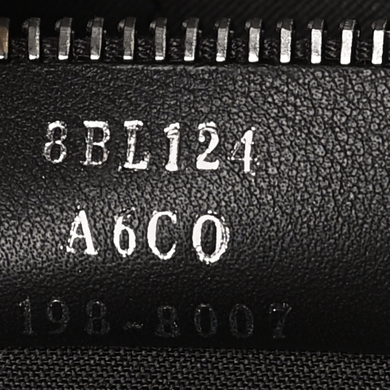 Fendi Vitello Dolce Bi-Color FF 1974 Embossed Medium By The Way Boston Bag Fragola Maya Black 7 of 13