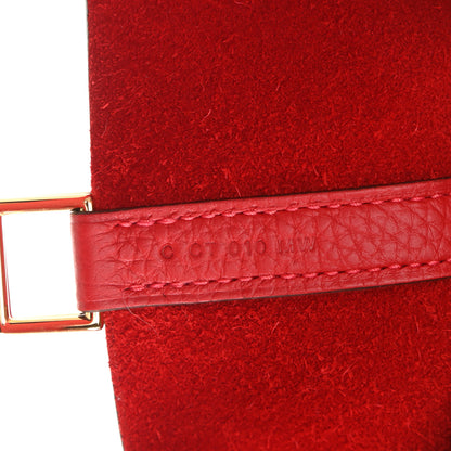 Hermes Taurillon Clemence Picotin Lock 18 PM Rouge Casaque 7 of 11
