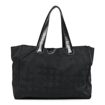 Chanel Nylon Medium Travel Tote Black 1 of 10