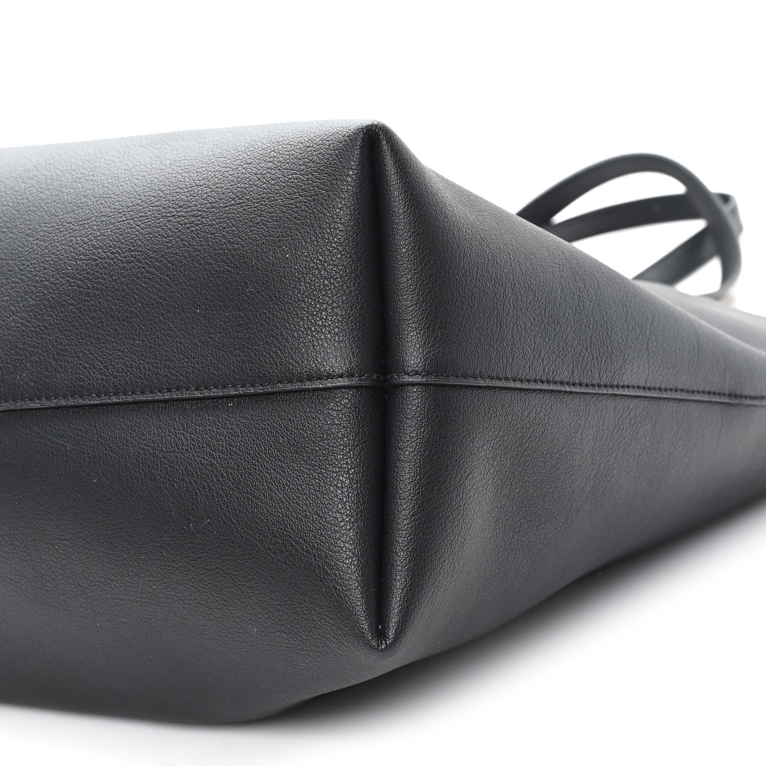Saint Laurent Calfskin Large Shopping Tote Black 11 of 11
