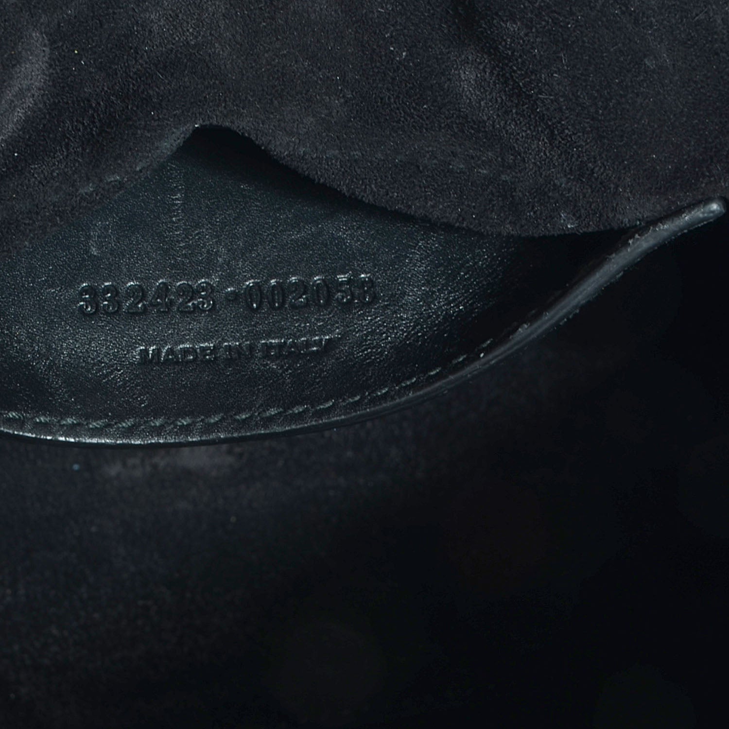 Saint Laurent Calfskin Studded Classic Baby Duffle Black 6 of 7
