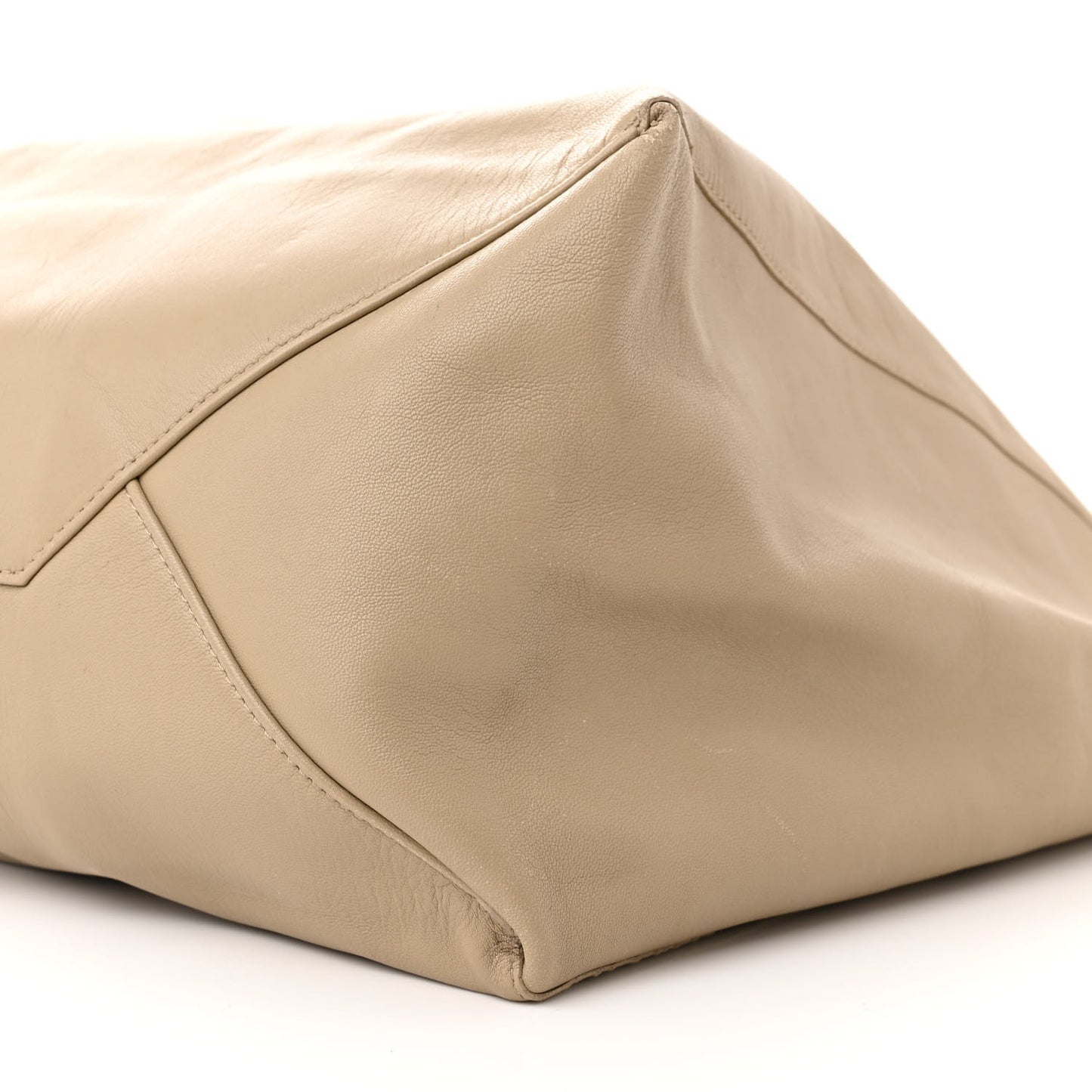Lambskin Horizontal Cabas Beige