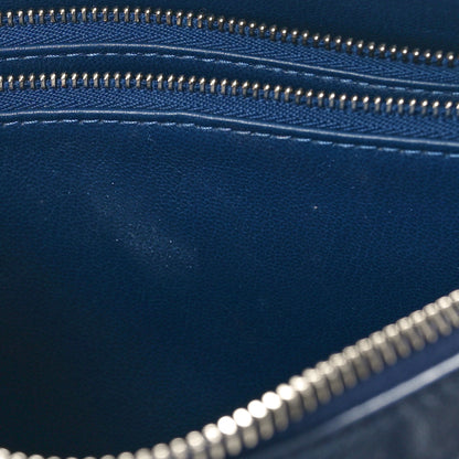 Louis Vuitton Lambskin Embossed Monogram Coussin PM Navy 11 of 11