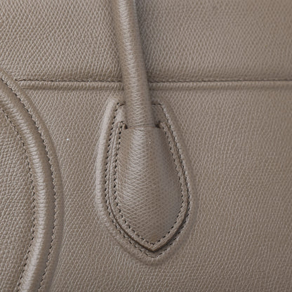 Celine Baby Grained Calfskin Medium Phantom Luggage Taupe 14 of 15