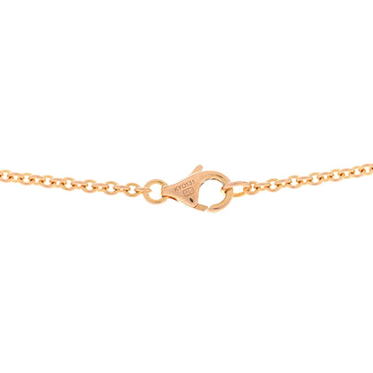 Cartier 18K Pink Gold Interlocking LOVE Necklace 4 of 5