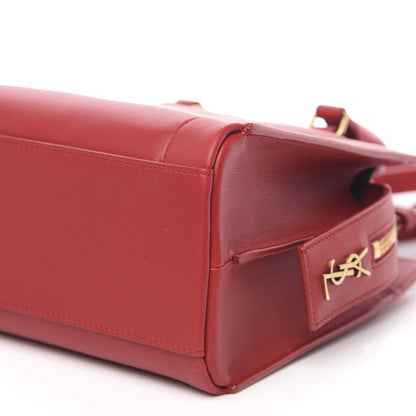 Saint Laurent Smooth Calfskin Small East Side Tote Rouge Eros 9 of 13