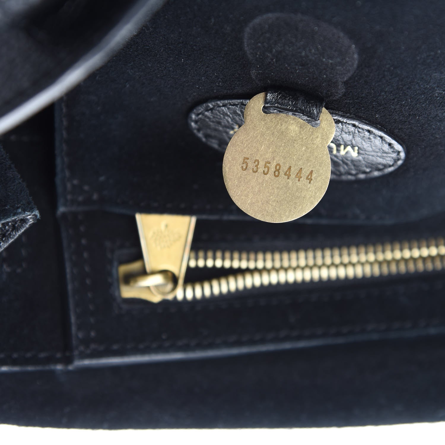 Mulberry Natural Leather Small Bayswater Black 11 of 12