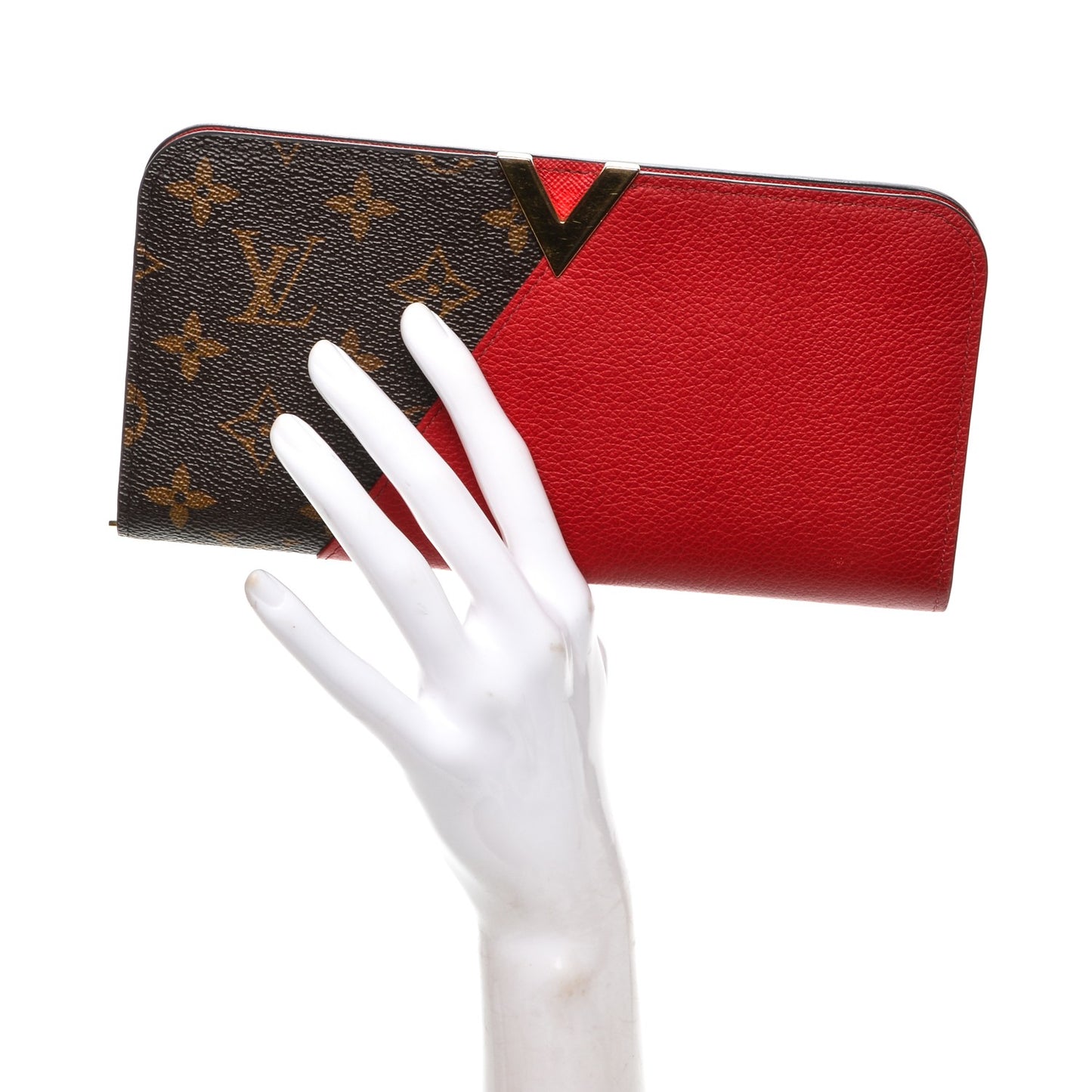 Monogram Monogram Kimono Wallet Cherry