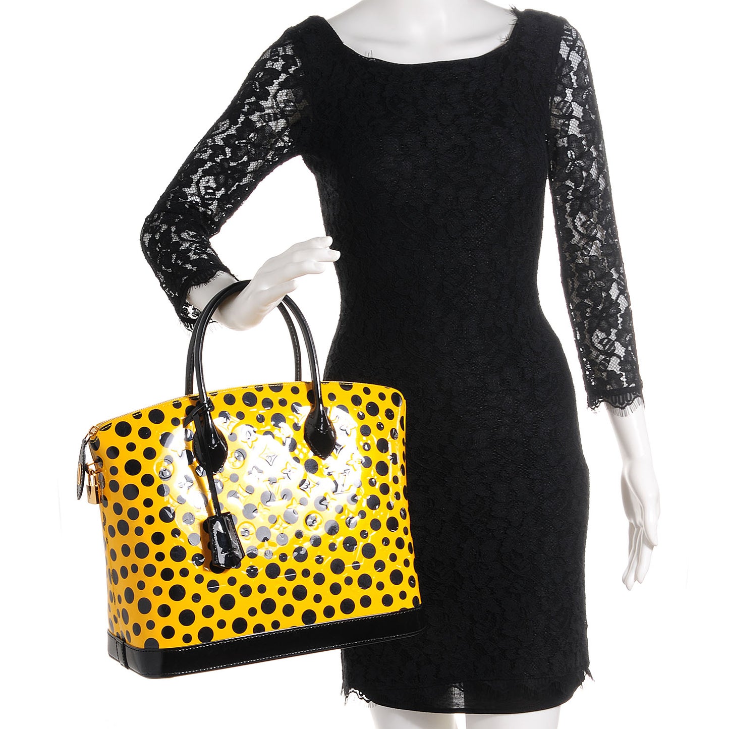 Vernis Kusama Infinity Dots Lockit MM Yellow