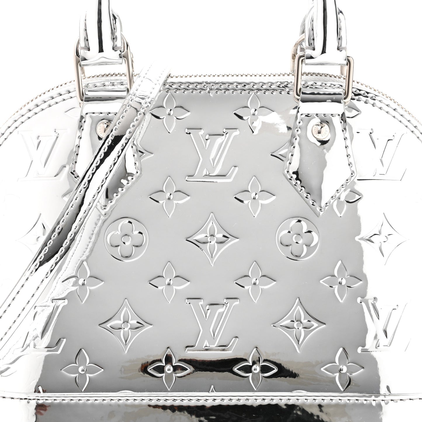 Monogram Miroir Alma BB Silver