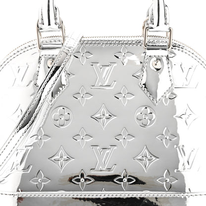 Louis Vuitton Monogram Miroir Alma BB Silver 7 of 10