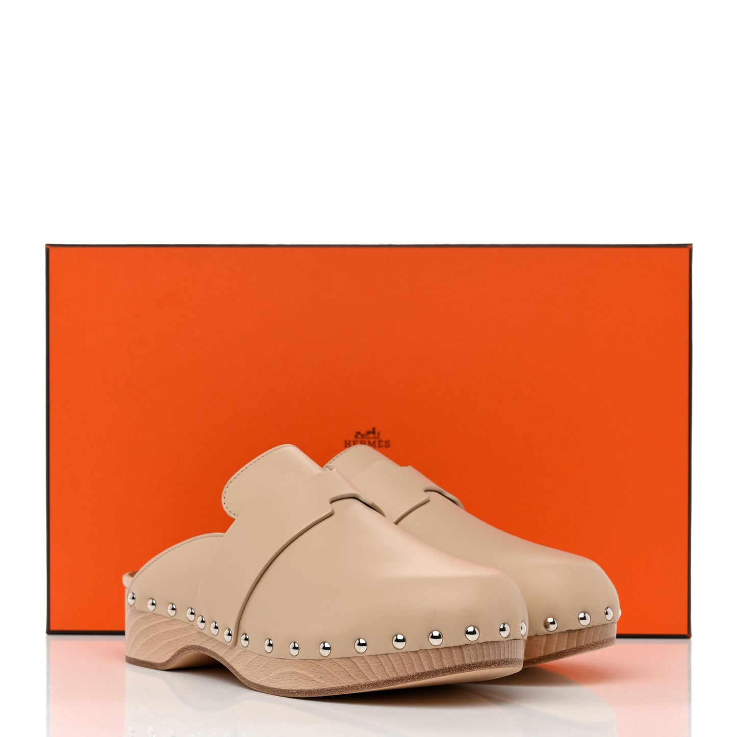 Calfskin Calya Mules 38 Hetre