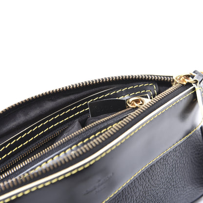 Louis Vuitton Suhali Lockit Clutch Black 8 of 9