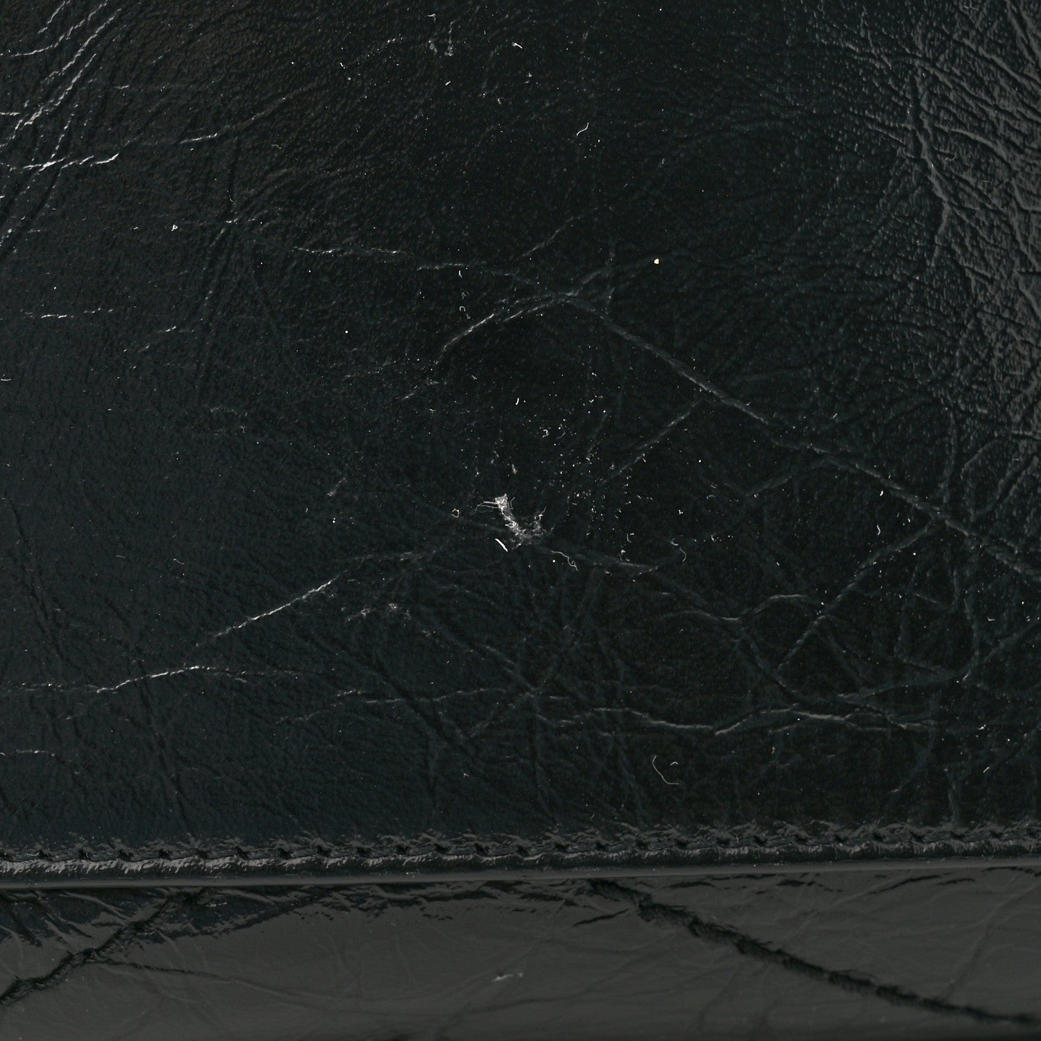 Saint Laurent Crinkled Calfskin Matelasse Monogram Medium Niki Shopper Tote  Black 11 of 11