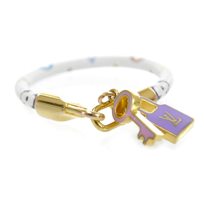 Louis Vuitton Monogram Multicolor Luck It Bracelet 19 White 2 of 4