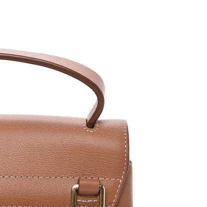 3.1 Phillip Lim 3.1 Smooth Calfskin Mini Alix Top Handle Satchel Tan 10 of 11