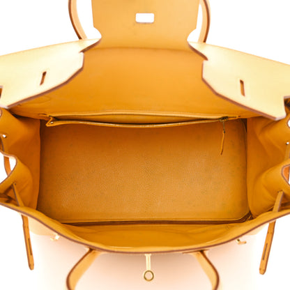 Hermes Epsom Birkin 35 Jaune 5 of 32