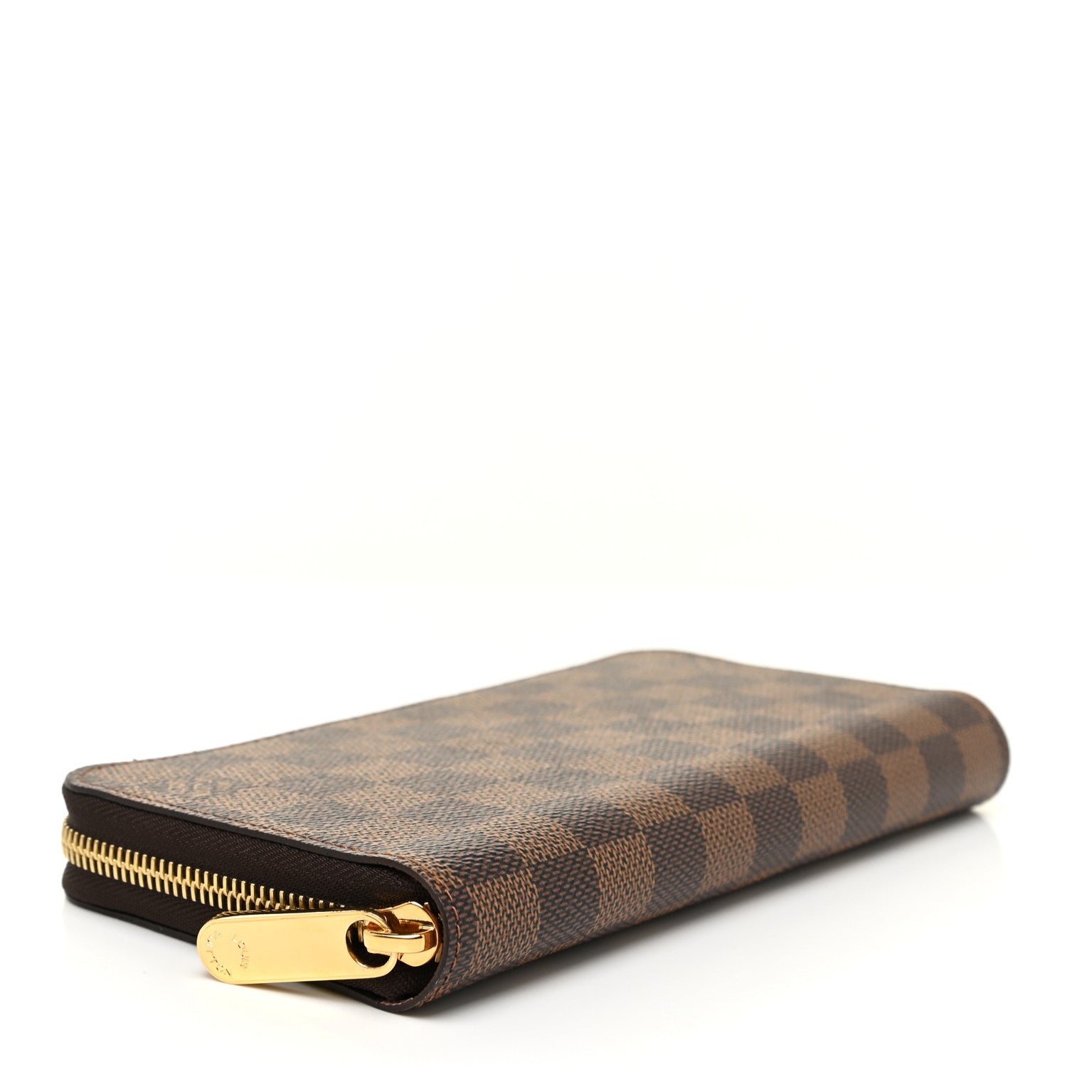 Louis Vuitton Damier Ebene Zippy Wallet Rose Ballerine 4 of 10