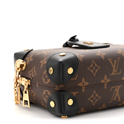 Louis Vuitton Monogram Petite Malle Souple Black 8 of 10