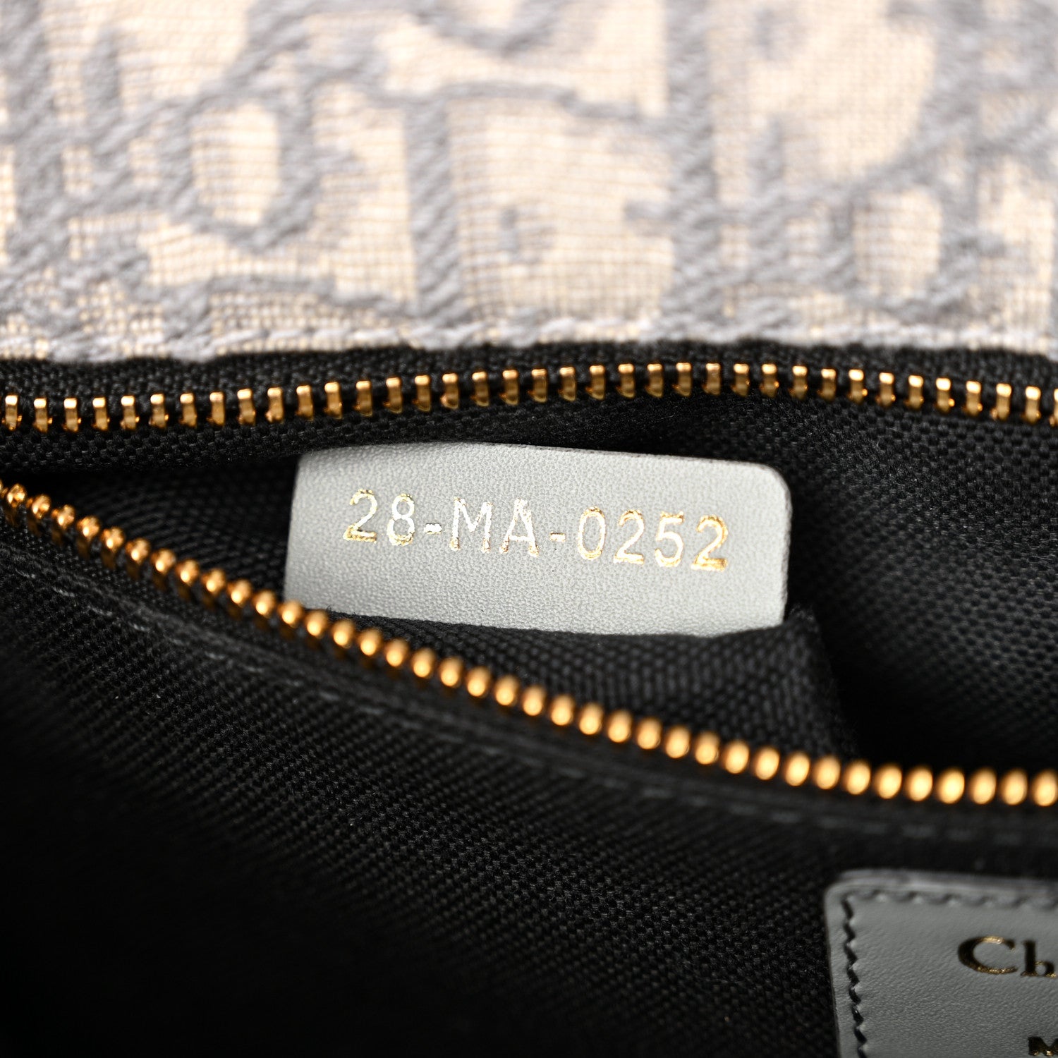 Christian Dior Oblique 30 Montaigne Flap Bag Grey 6 of 12
