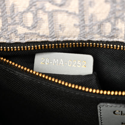 Christian Dior Oblique 30 Montaigne Flap Bag Grey 6 of 12