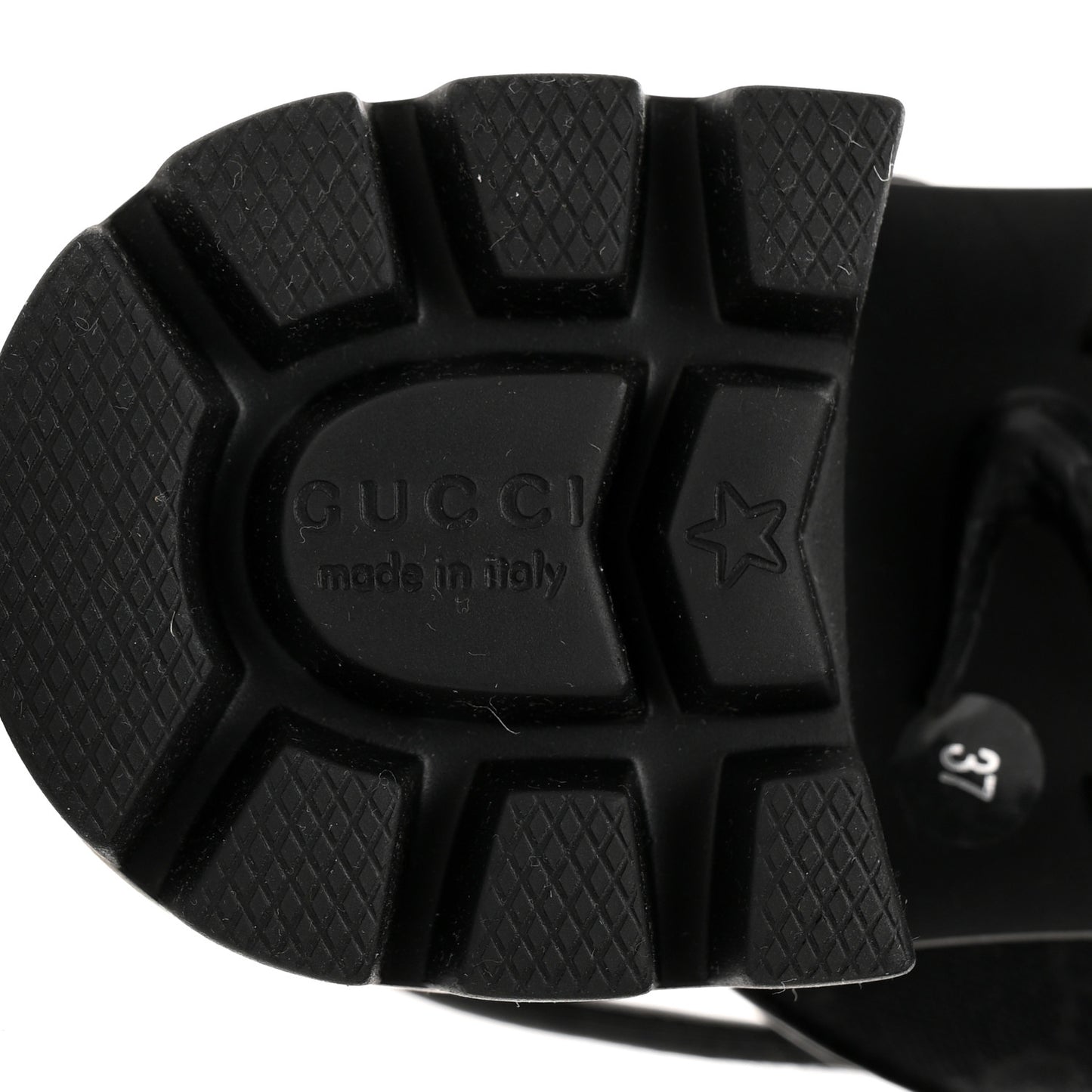 Monogram Granada Kid Trip 40/72mm Lug Sole Sandals 37 Black