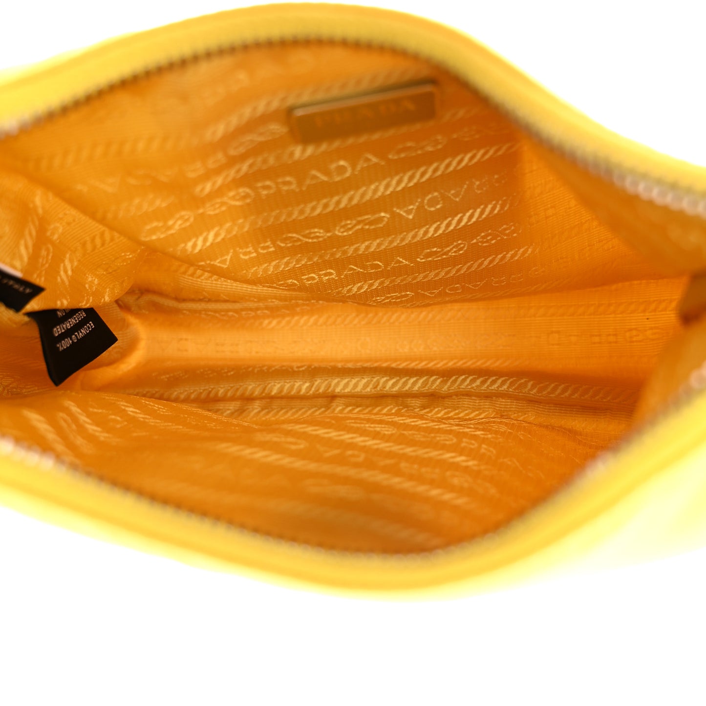 Tessuto Nylon Saffiano Mini Re-Edition 2005 Bag Cedro