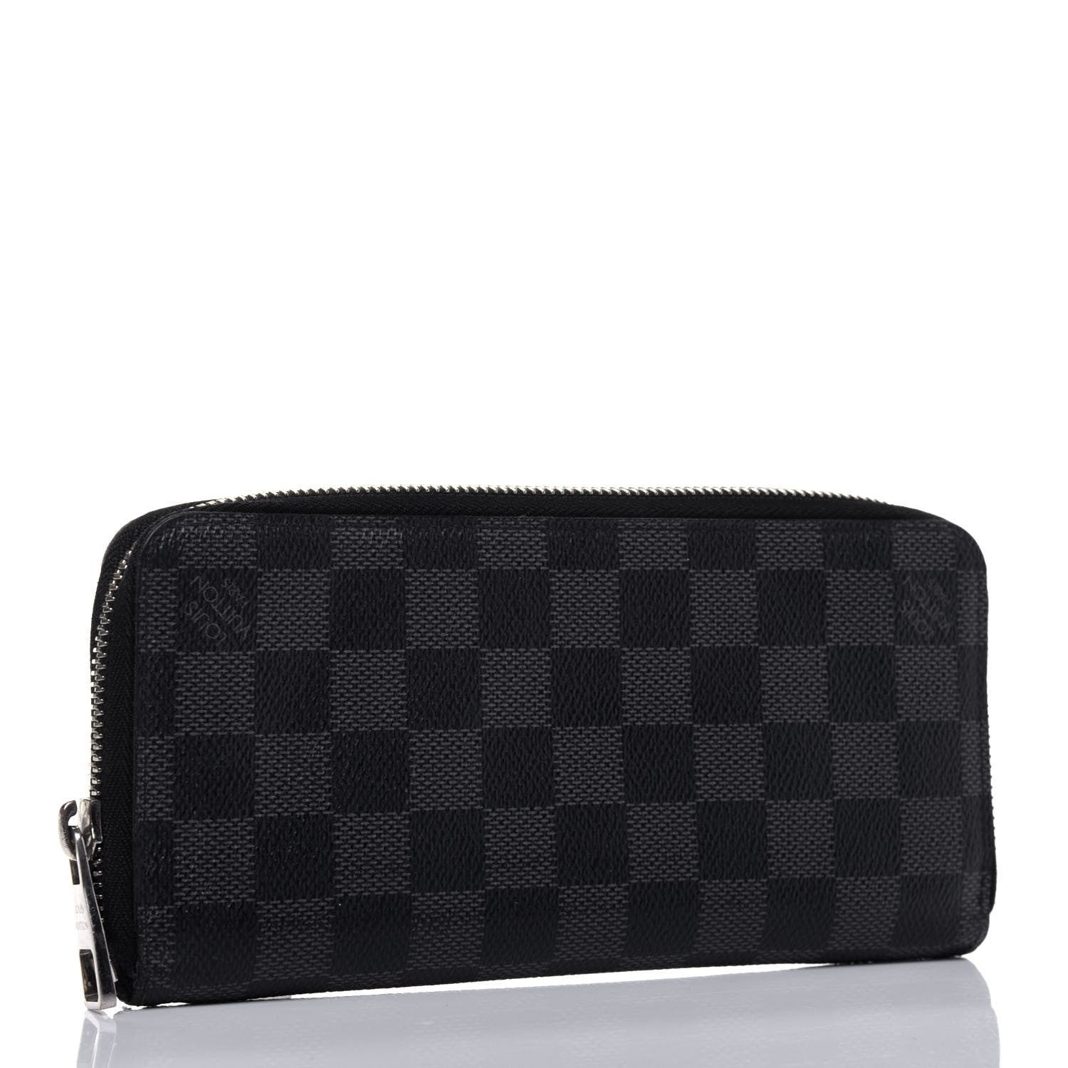 Louis Vuitton Damier Graphite Zippy Wallet Vertical 3 of 15