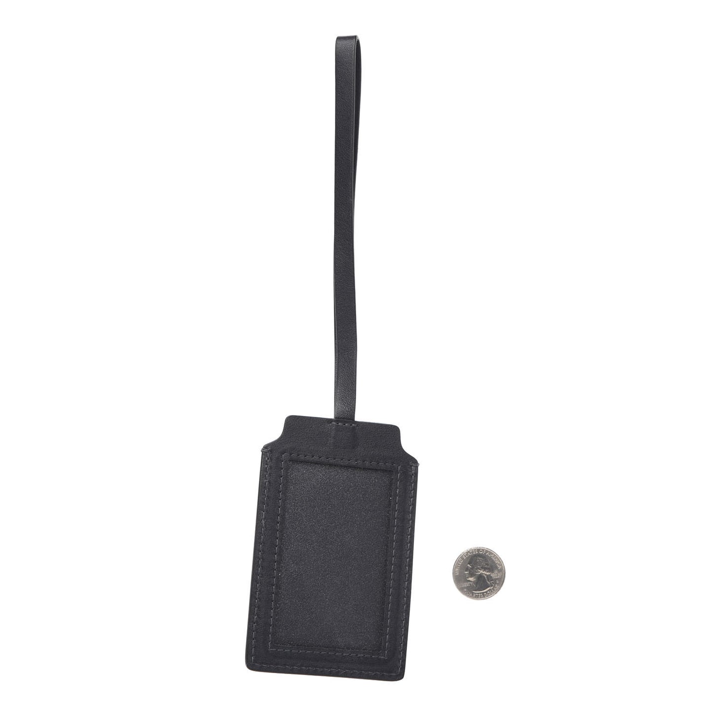 Oblique Luggage Tag Navy Blue