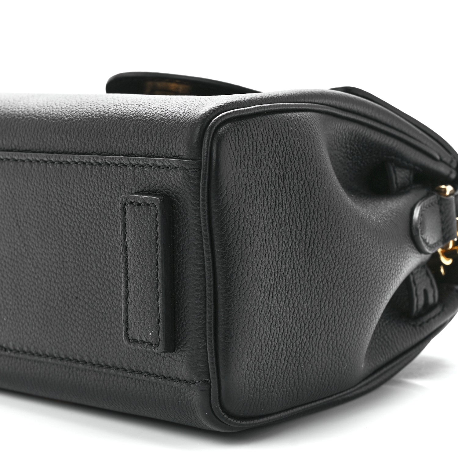 Versace Grained Calfskin Small La Medusa Top Handle Bag Black 11 of 11