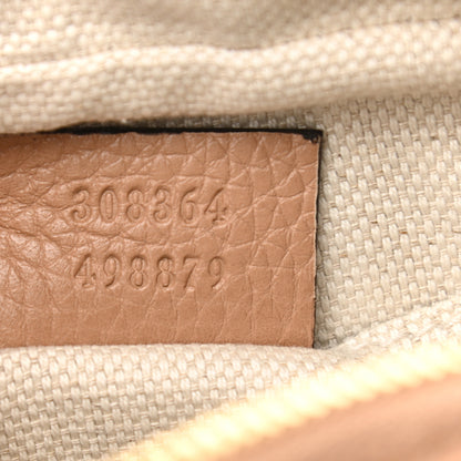 Gucci Pebbled Calfskin Small Soho Disco Bag Camelia 7 of 11