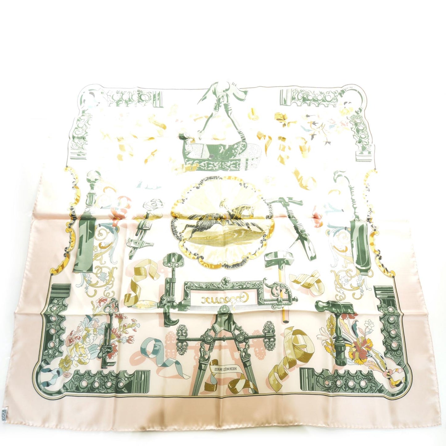 Silk Copeaux Scarf 90