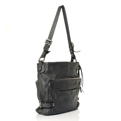 Chloe Calfskin Paddington Hobo Grey 2 of 9