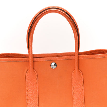 Hermes Toile Negonda Garden Party 30 TPM Orange 8 of 11
