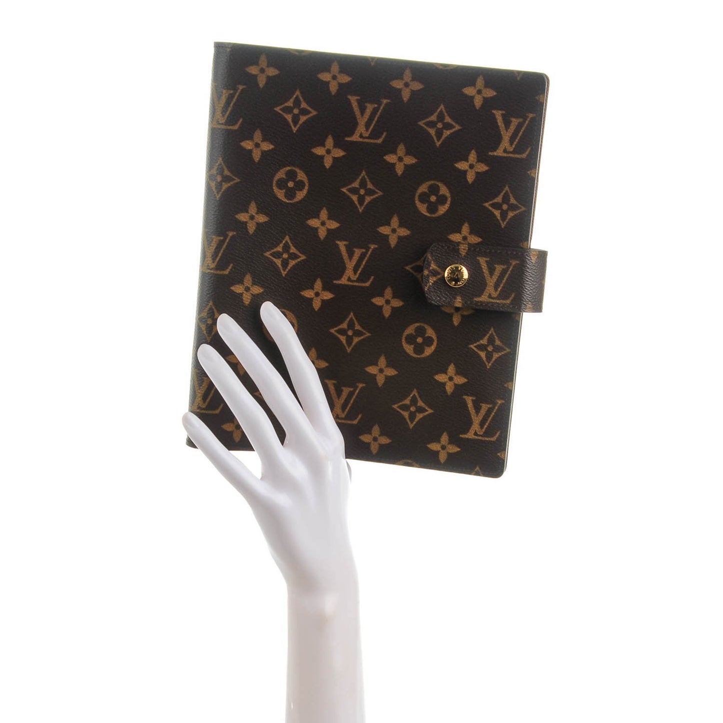 Monogram Large Ring Agenda Cover