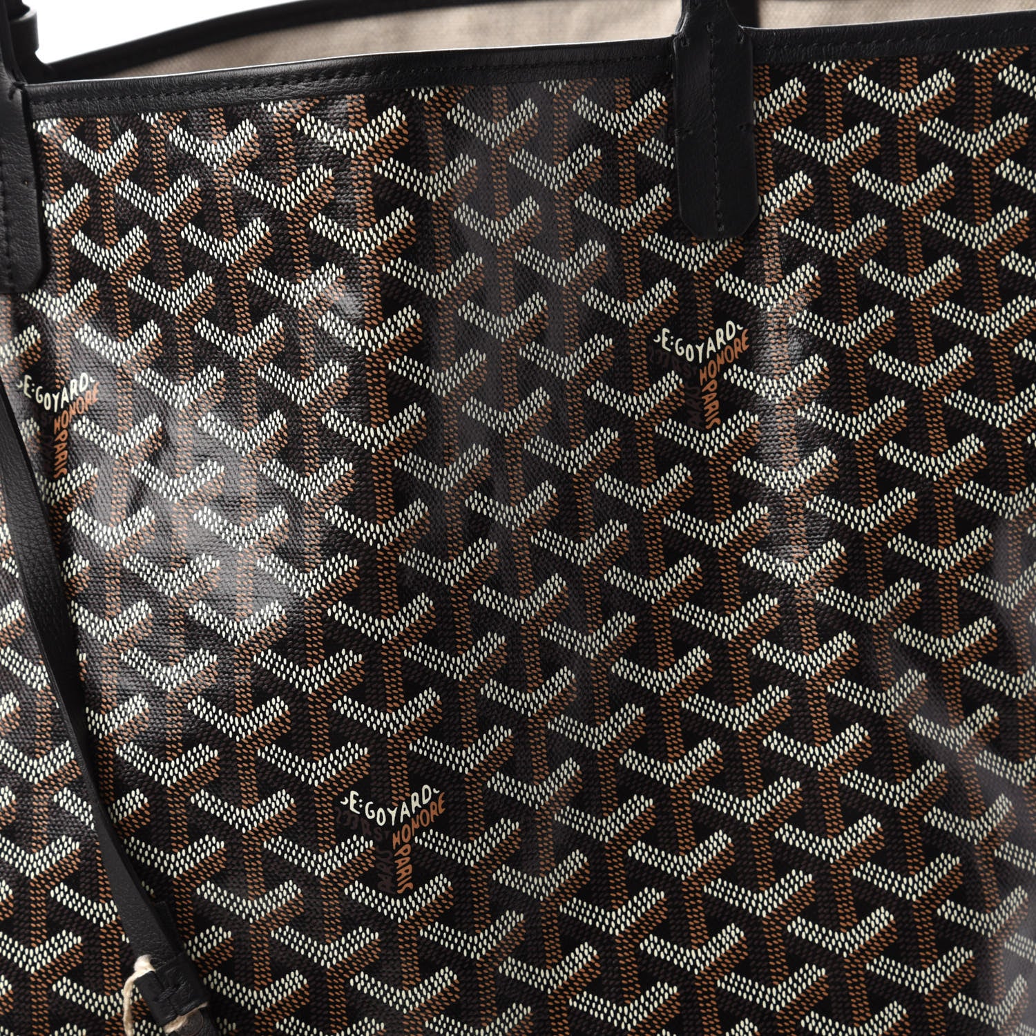 Goyard Goyardine Saint Louis GM Black 8 of 8