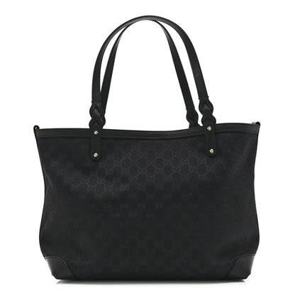 Gucci Monogram Medium Craft Tote Black 1 of 11