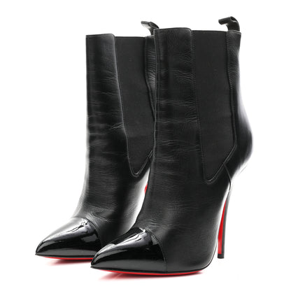 Christian Louboutin Patent Nappa Tucson 120 Boot 38.5 Black 4 of 9