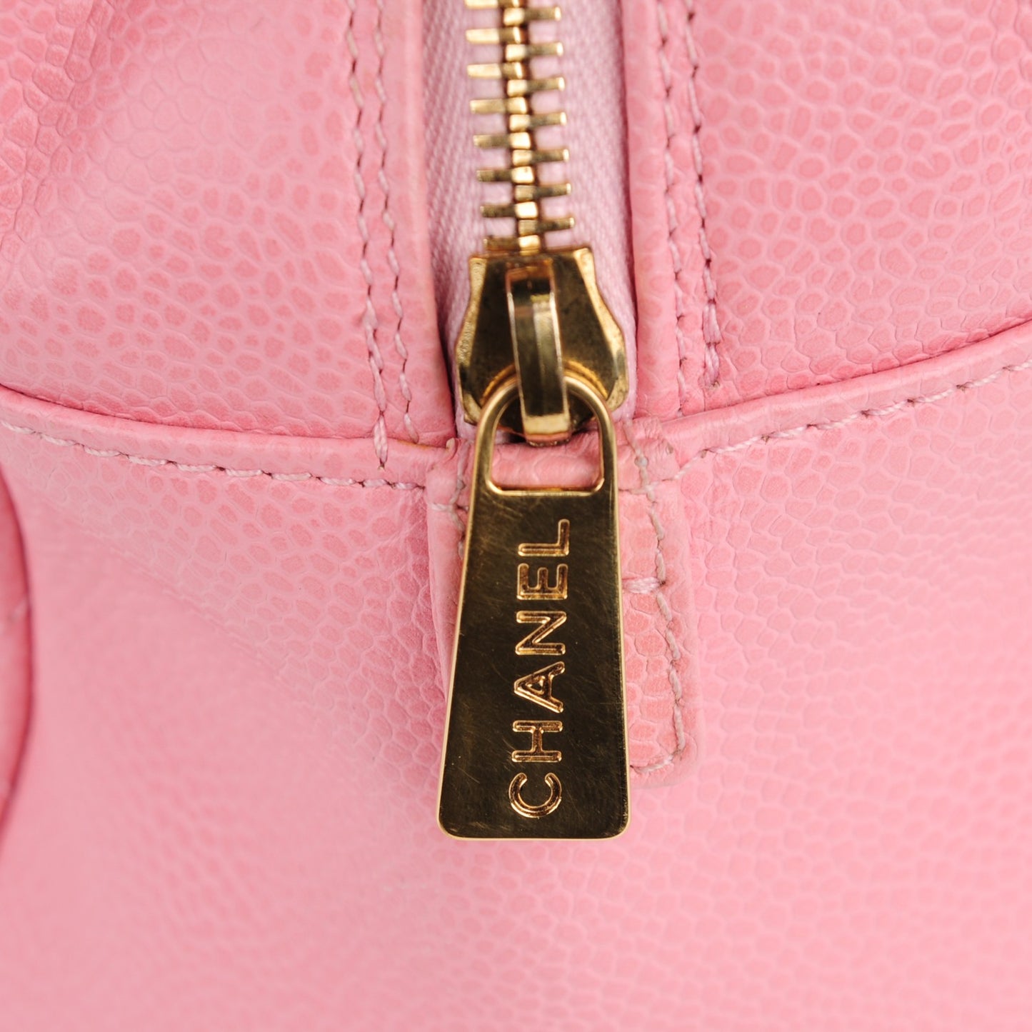 Caviar Quilted Petit Timeless Shopping Tote PTT Pink