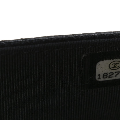 Chanel Caviar Quilted Wallet on Chain WOC Black 8 of 12
